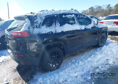 2015 Jeep Cherokee Latitude из США, поврежденный, VIN 1C4PJLCBXFW565839